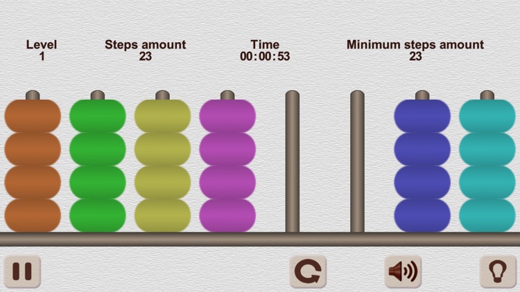 Color Heap Puzzle. Hanoi Tower screenshot-7