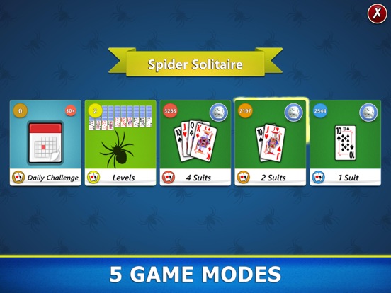 Spider Solitaire Mobile screenshot 2