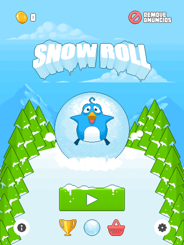 ‎Snow Roll Screenshot