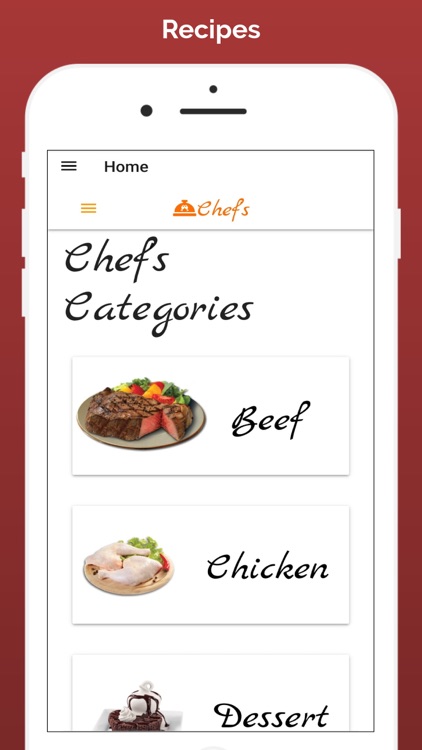 Recipes Cookbook App