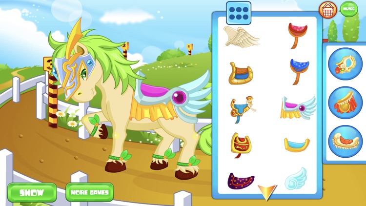 Pony care - animal games screenshot-4