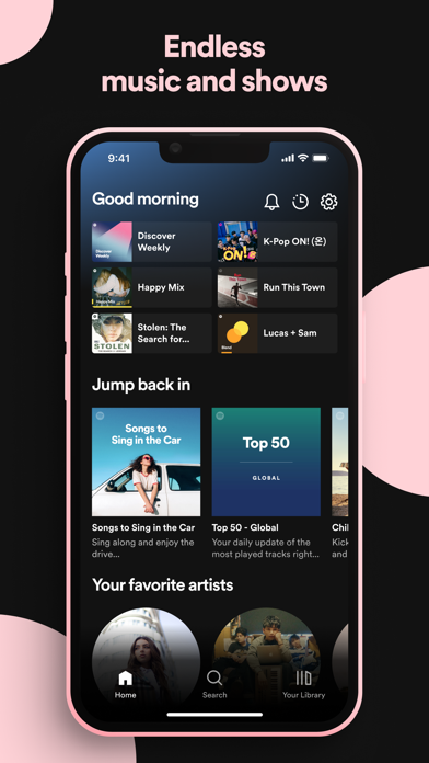 Spotify - Music and Podcasts Screenshot on iOS