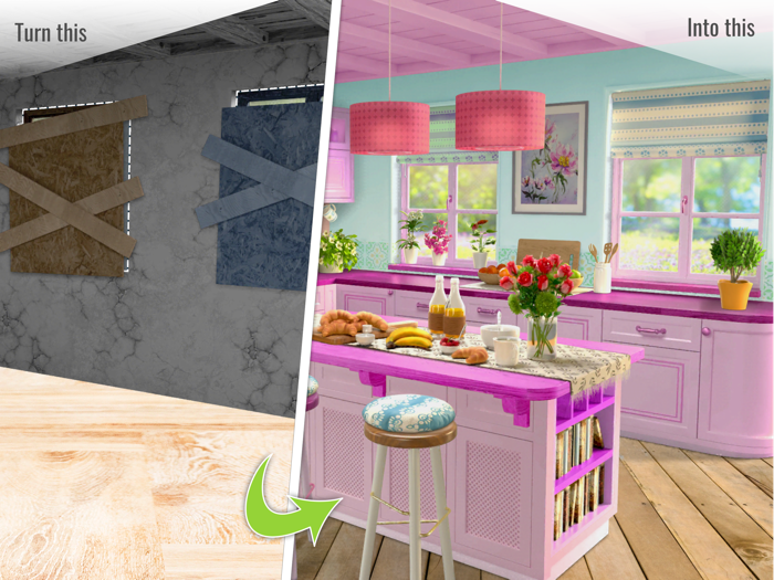 Happy House Decorating Game