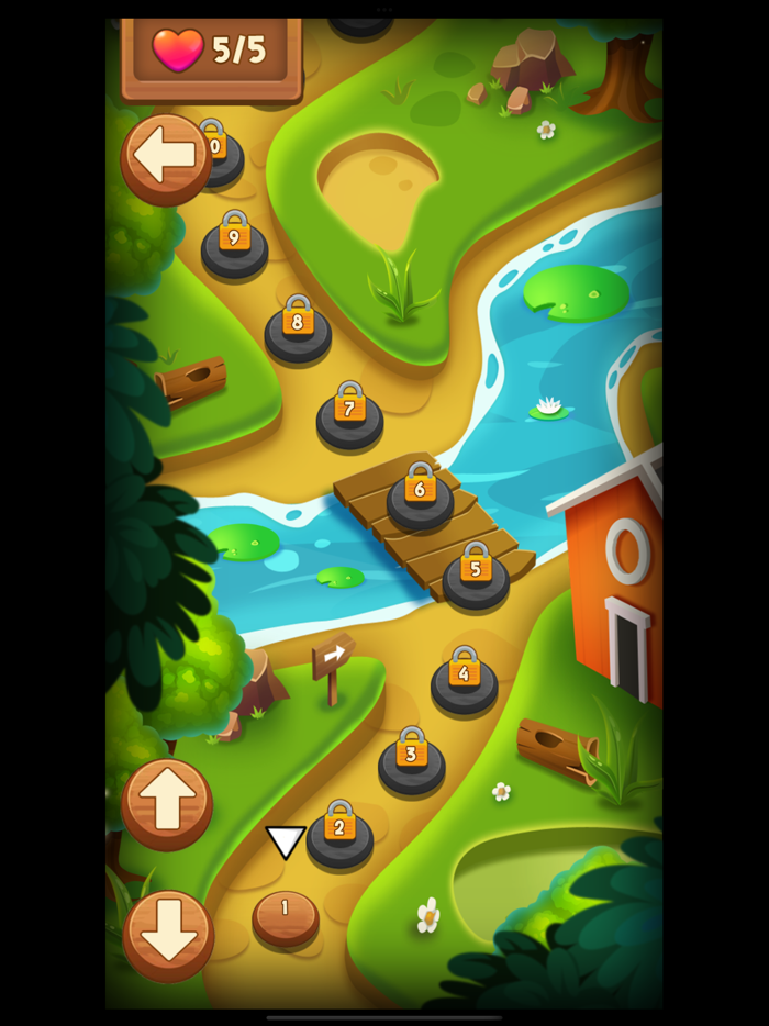 Garden tiles Match 3 puzzle