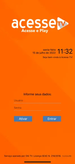 Game screenshot Acesse TV apk