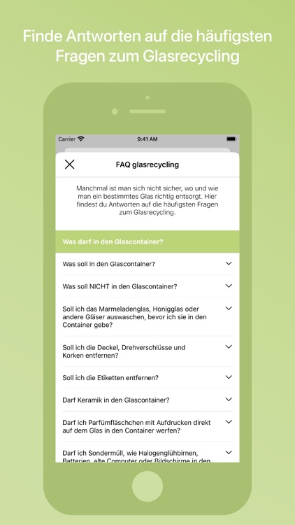 glasartig - Glas Recycling screenshot-5