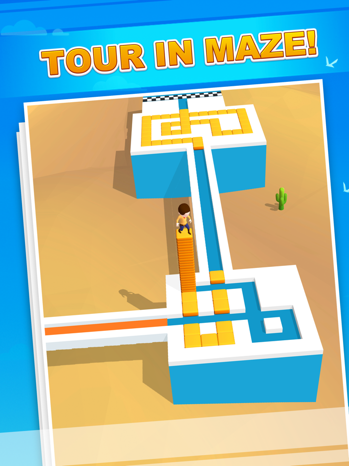 Tile Stack - Maze Tour