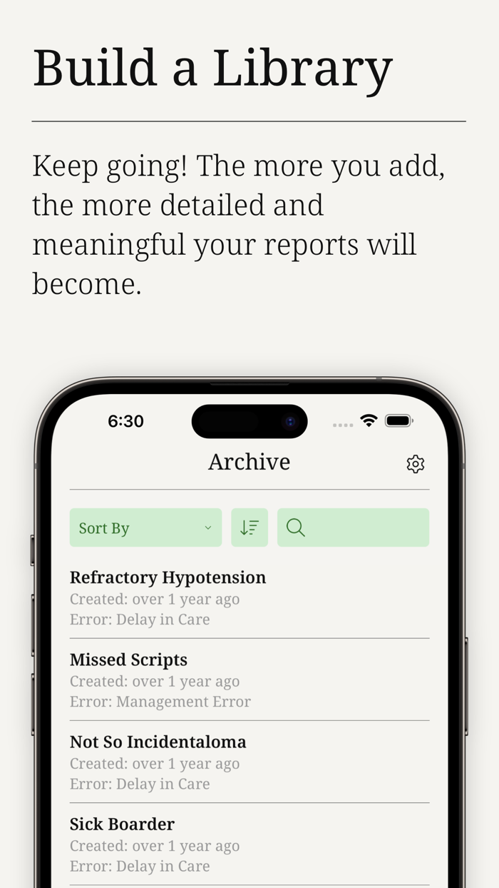 myQI Personalized Medical QI
