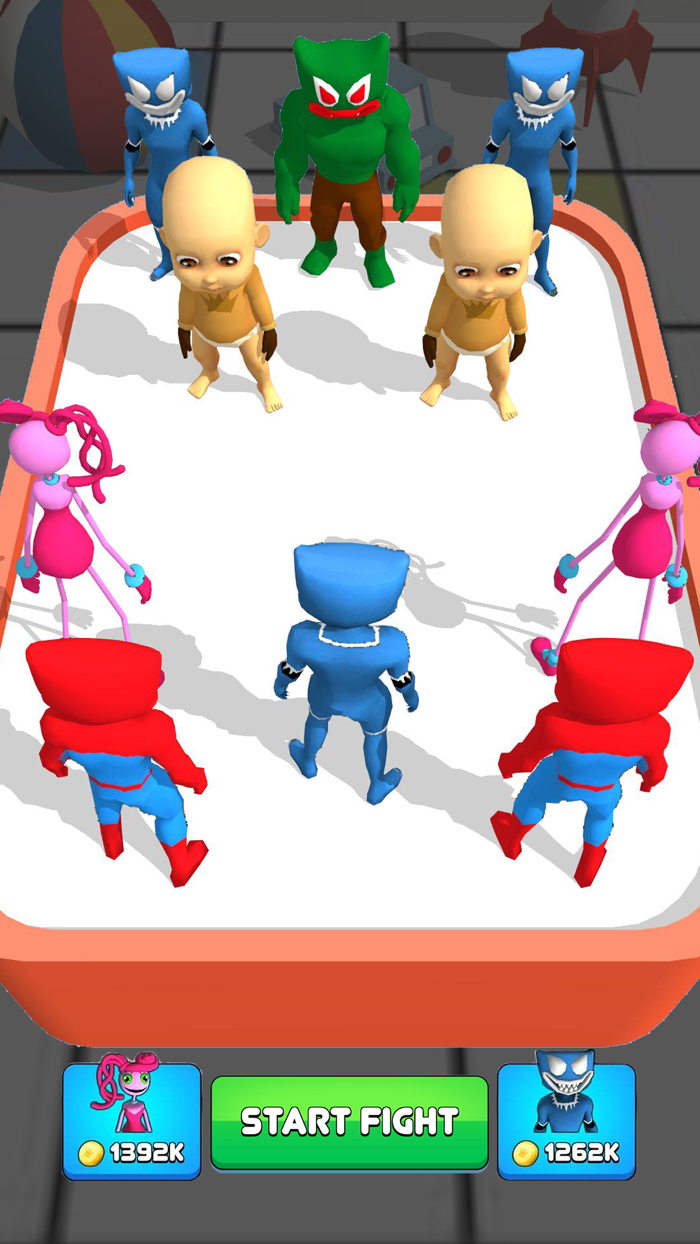 Superhero Monster Merge Master