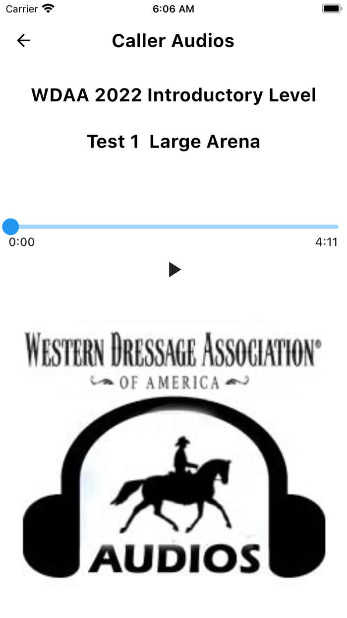 2022 WDAA  Novice Tests