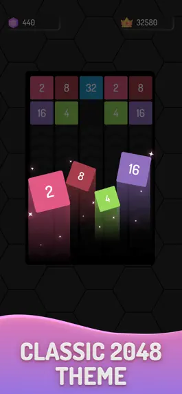 Game screenshot Merge Double Number Block mod apk