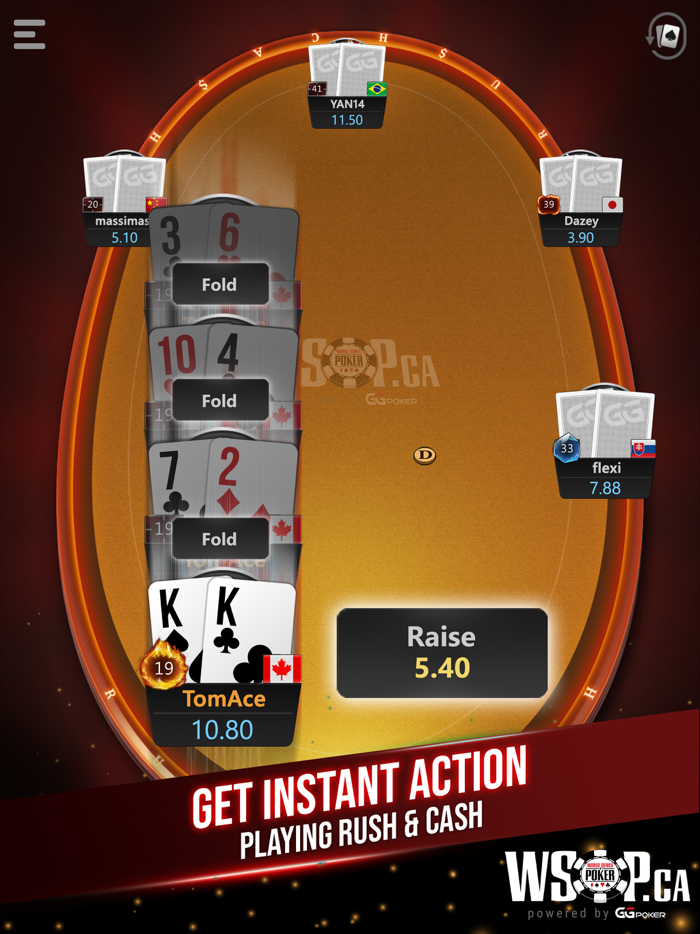 WSOP Online Poker Games