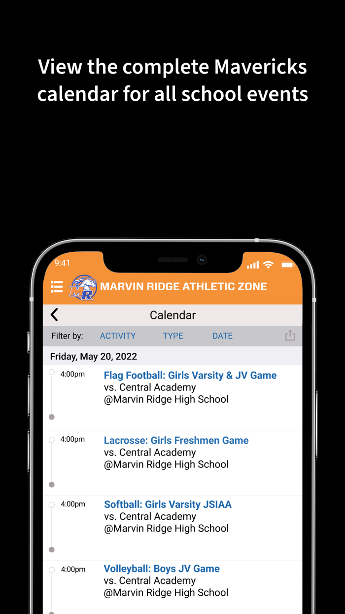 Marvin Ridge Athletic Zone