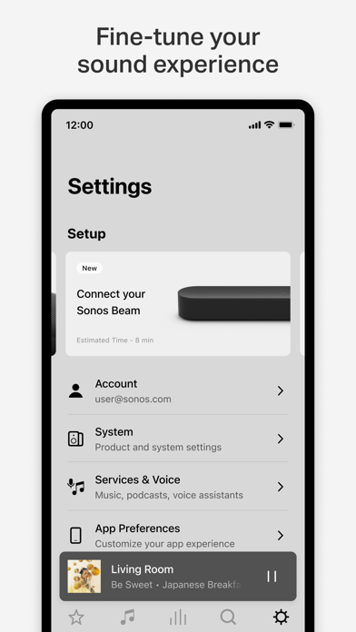 Sonos Screenshot