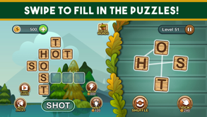 Word Nut Crossword Puzzle Game capture d'écran 2