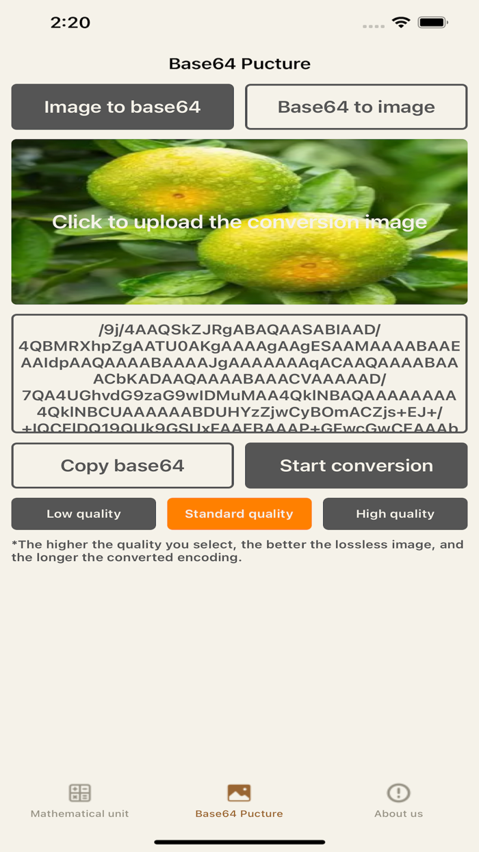 Convenient conversion
