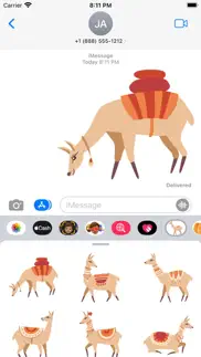 llamas picnic iphone screenshot 1