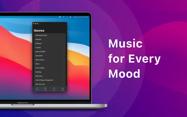 Captura de Pantalla 1 Music Player - Musica Online iphone