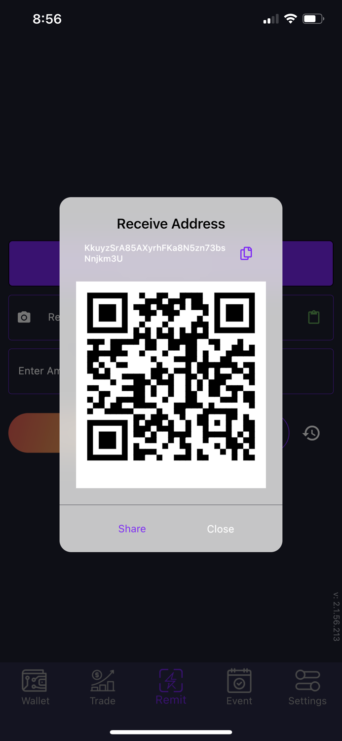 Exchangily DEX Wallet