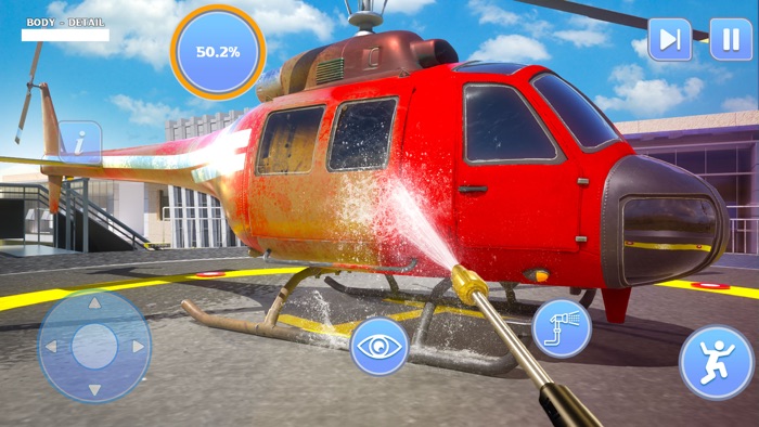 力量 洗 水 枪 模拟器