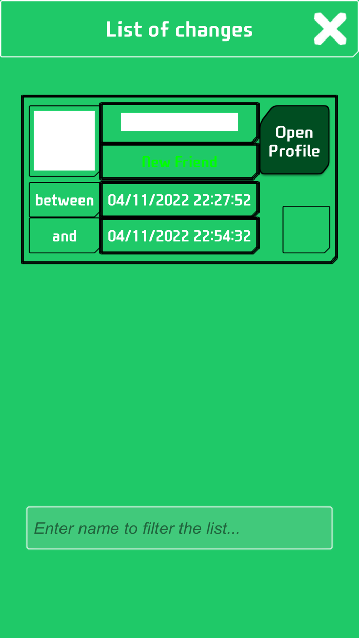 My Statistics - Social Tracker