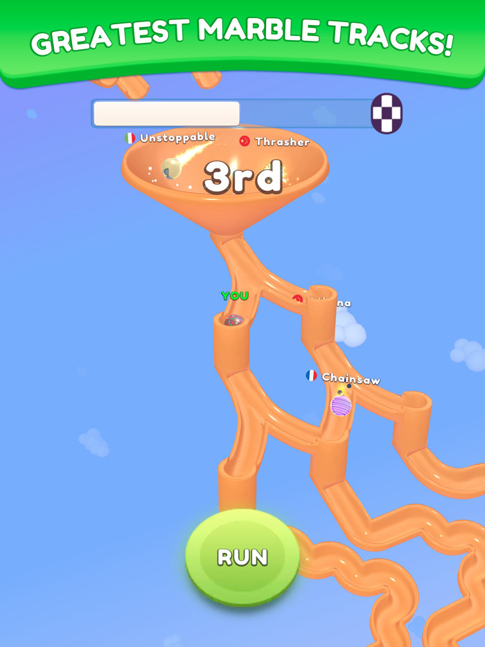 My little marble run