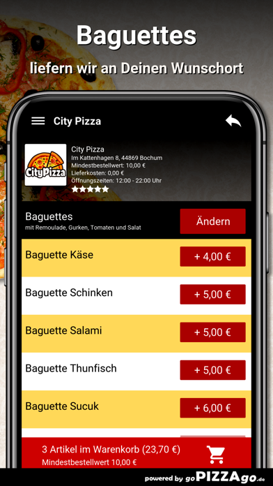 City Pizza Bochum screenshot 6