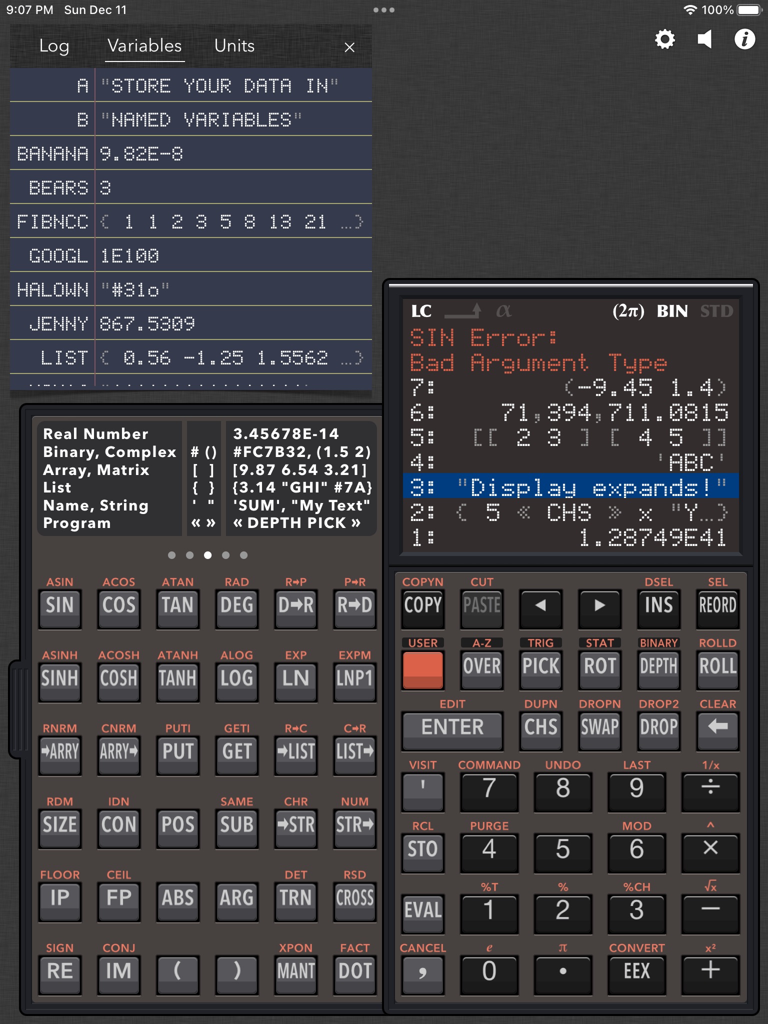 RPN 28x Calc screenshot 3