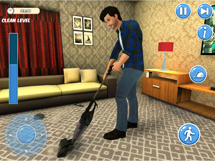 Pregnant Mom Care Dad Life Sim