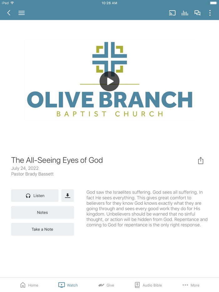 Olive Branch Baptist