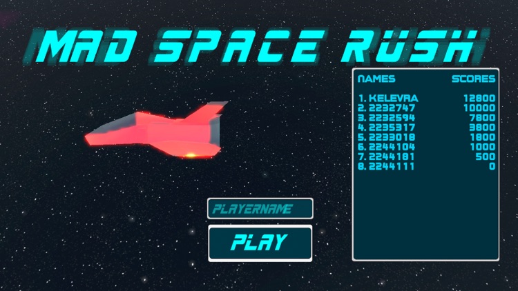 Mad Space Rush