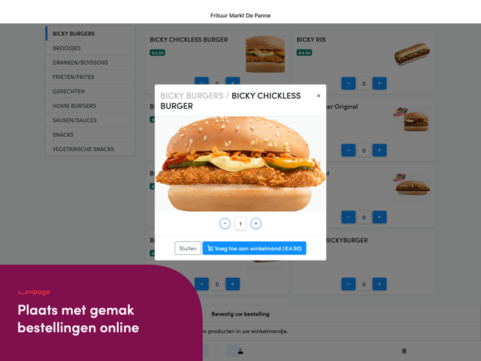 Frituur Markt De Panne