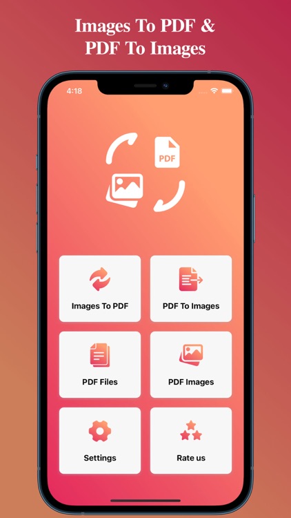 Images To PDF & PDF To Images