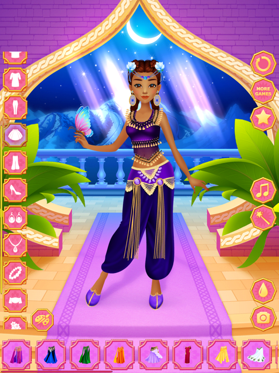 Arabian Princess Dress Up Game screenshot 2