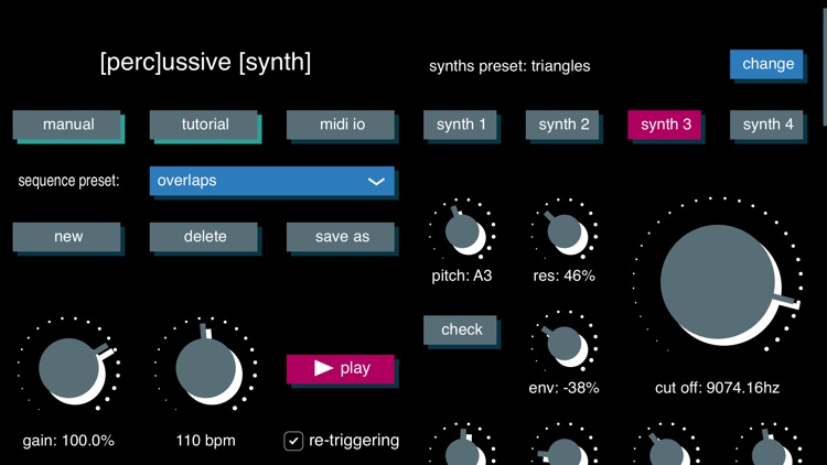 Percussive Synth screenshot-6