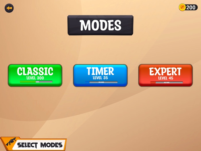 Weapon Sort Color Puzzle
