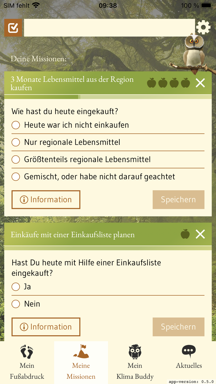 Klima Buddy - hilft CO2 sparen