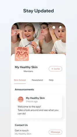 Game screenshot My Healthy Skin hack