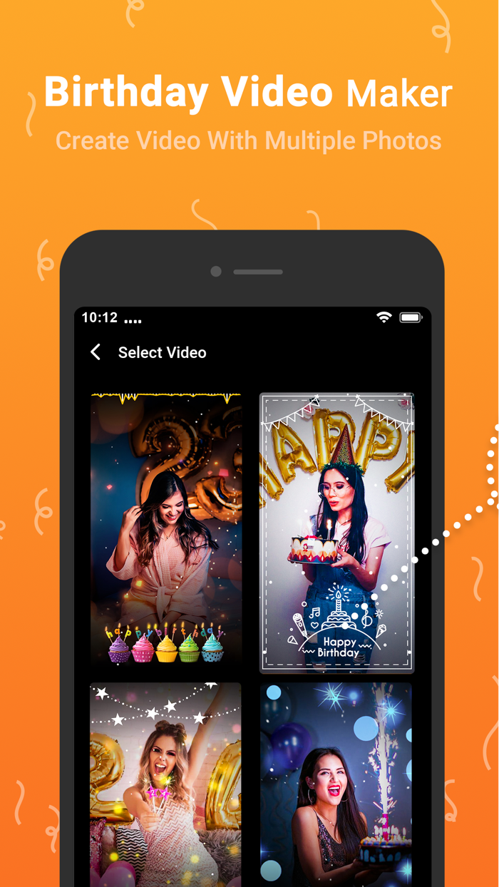 Birthday Video Maker  Editor