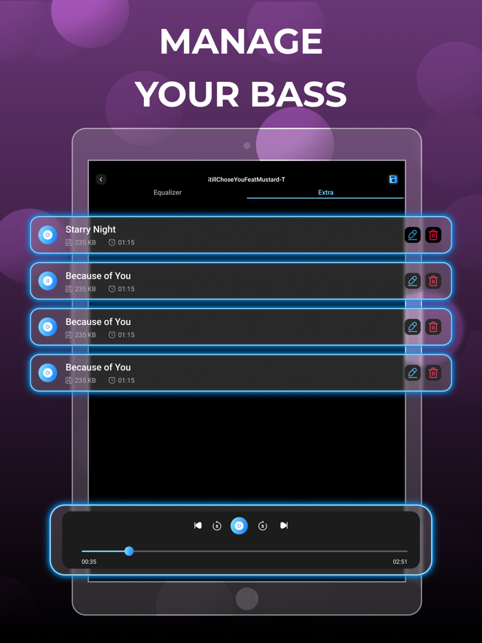 Volume Booster Bass Equalizer