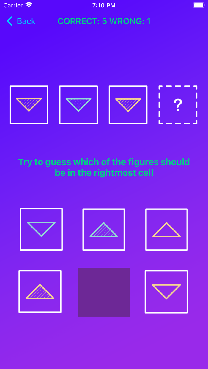 Sense of Missed Figures Puzzle