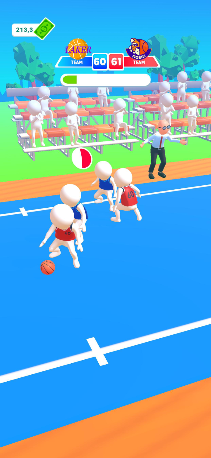 Basketball Court Player