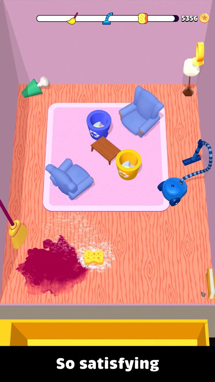 Clean the Room Simulator