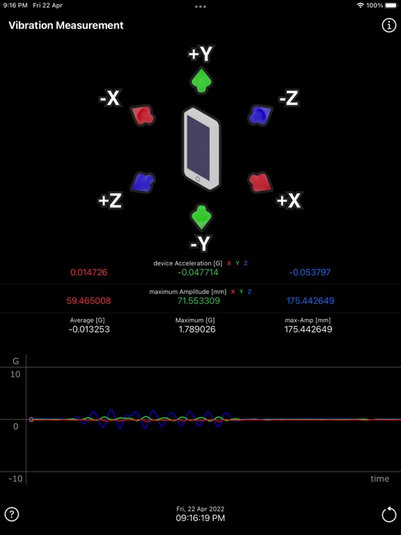 Vibration Measurement screenshot 13