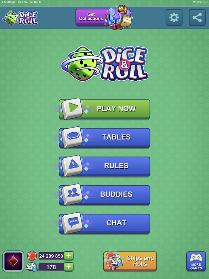 Dice-n-Roll online Yatzy
