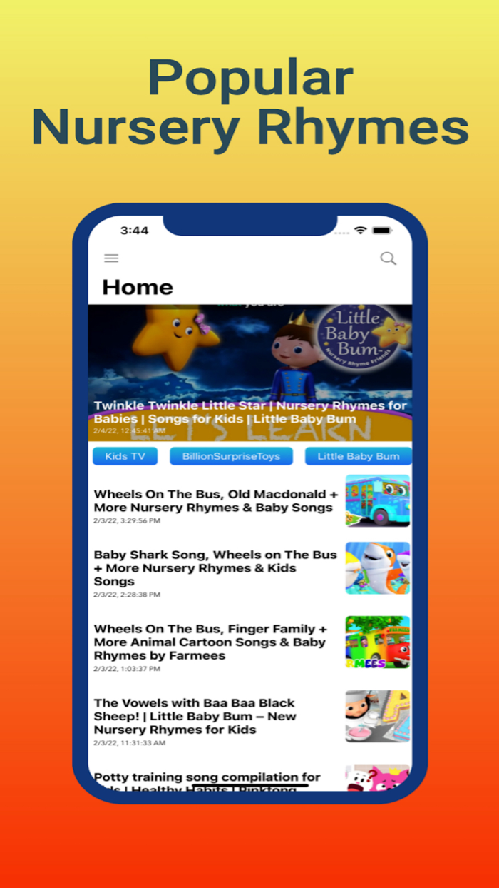 Nursery Rhymes Kids Songs