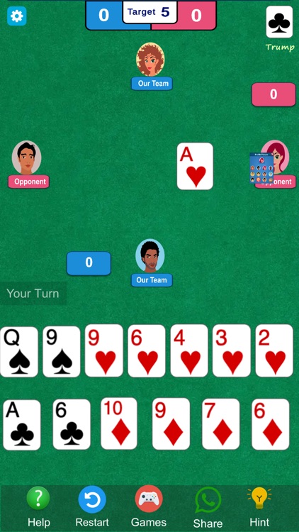 Whist Classic Card Game screenshot-3