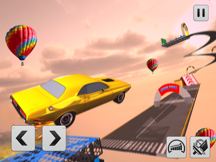 Car Stunts Parkour Simulator