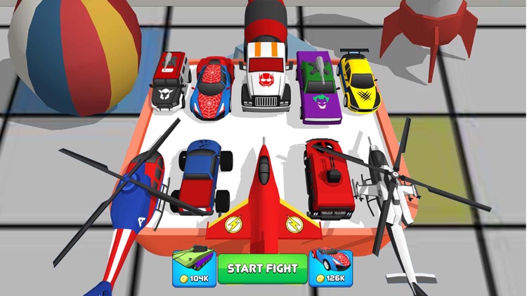 Superhero Car Merge Master screenshot-5