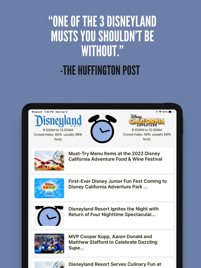 MouseWait Disneyland Lounge